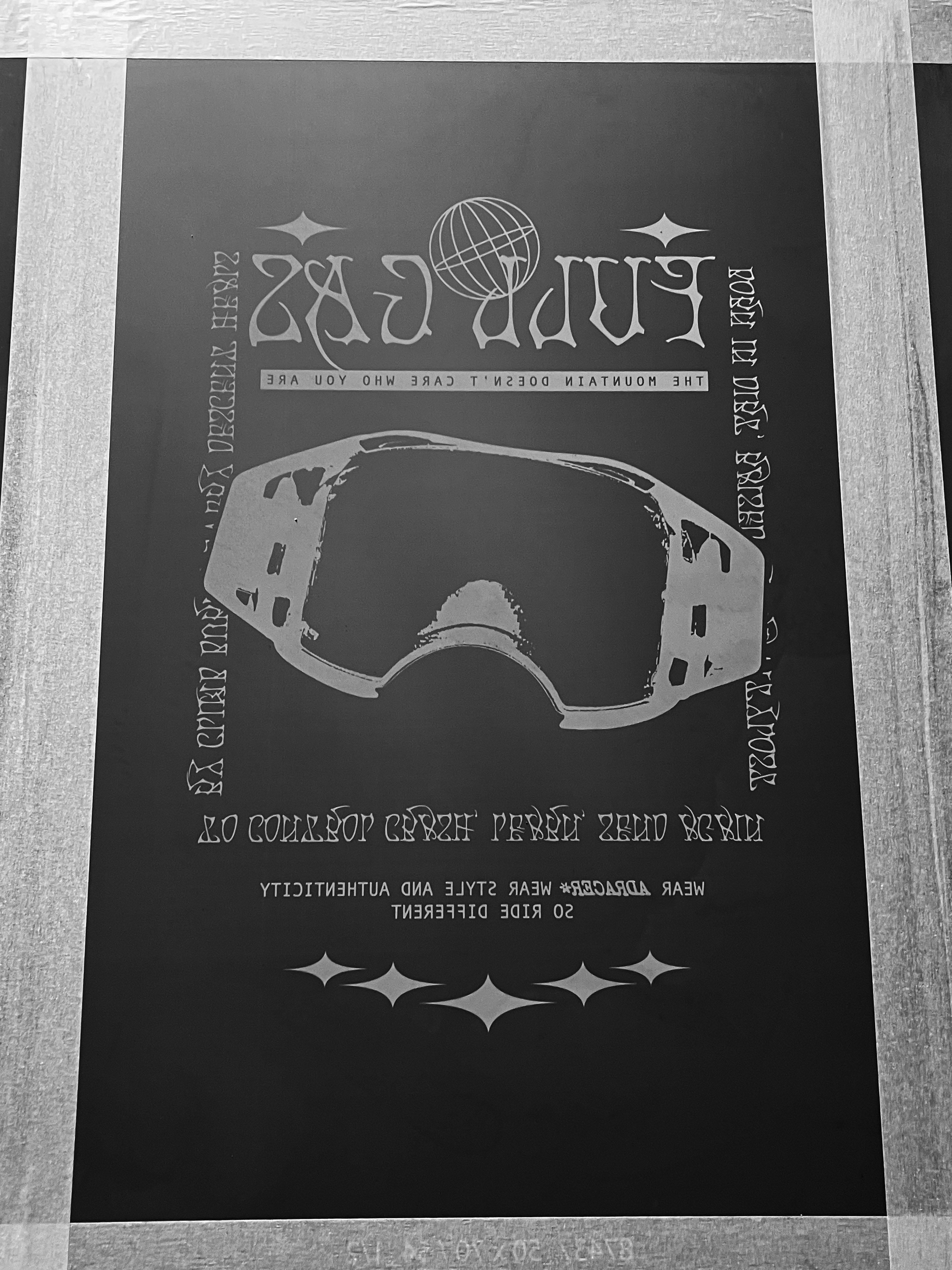 cadre sérigraphie 